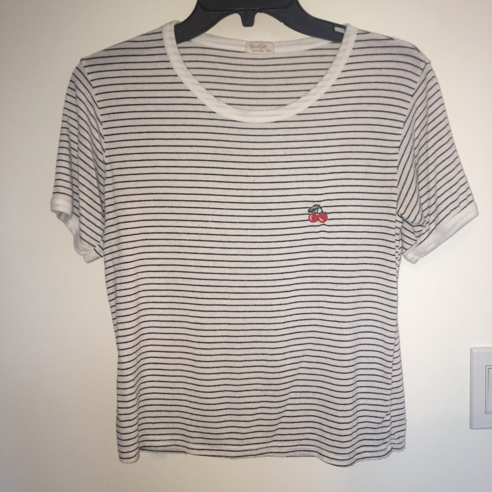 Striped Cherry Top - Picture 2 of 4